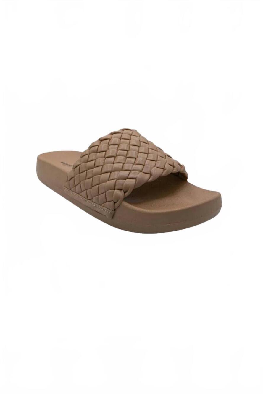 NEW BRANDBLACK women's nosara kashiba slides in camel